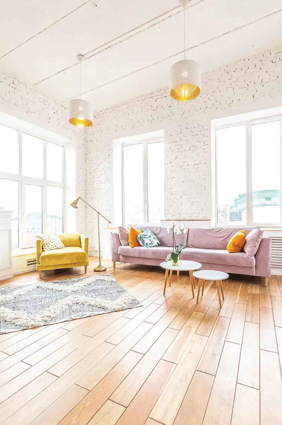 loft σαλόνι